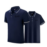 Summer polo shirt men S-4XL business Casual Top clothing Short Sleeve Brand badminton Golf Tracksuit polos Shirts Custom LOGO