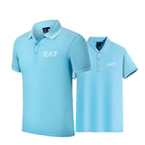 Summer polo shirt men S-4XL business Casual Top clothing Short Sleeve Brand badminton Golf Tracksuit polos Shirts Custom LOGO